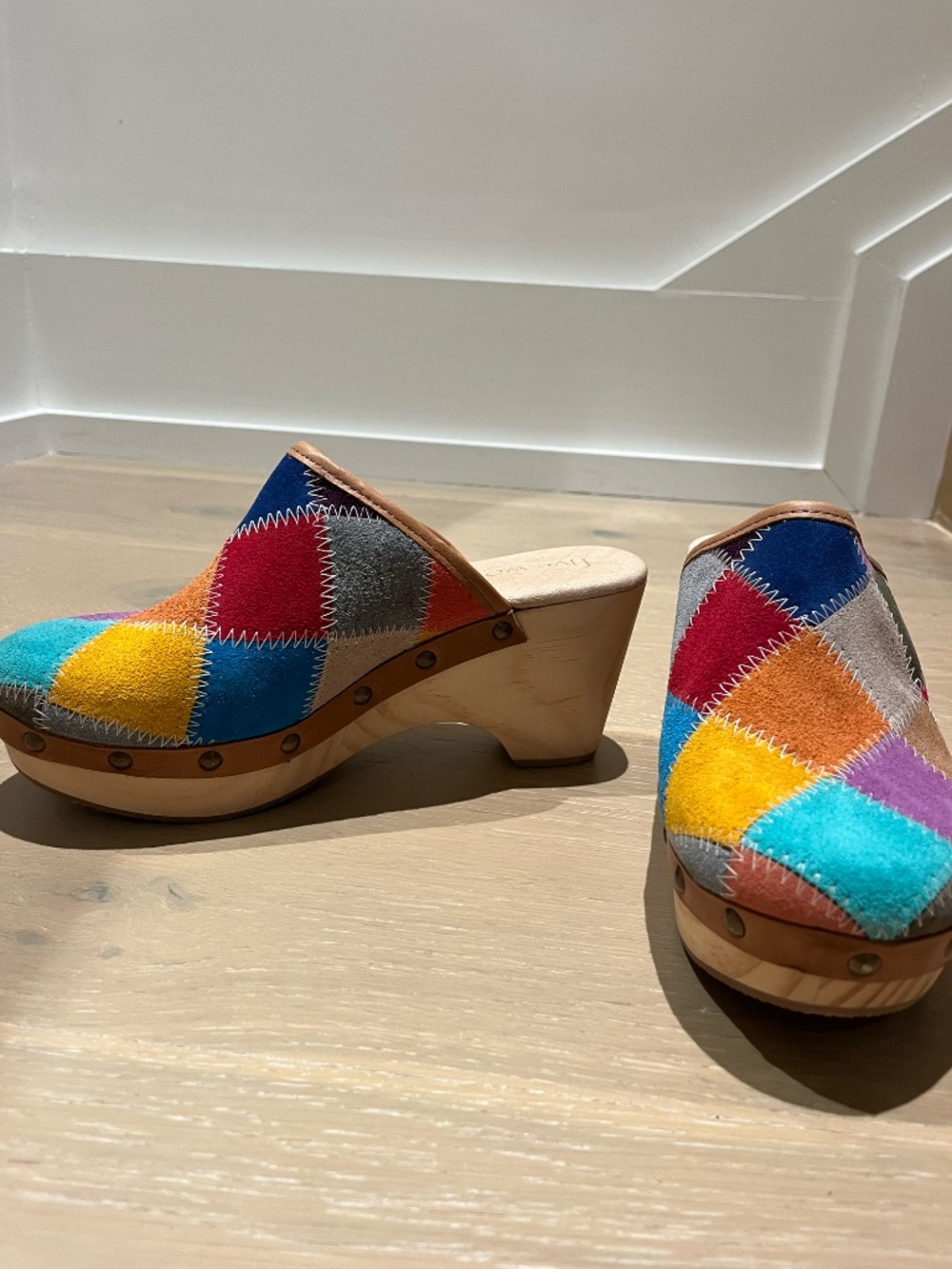 Five Worlds Zorba Patchwork clogs - Picture 3 of 5